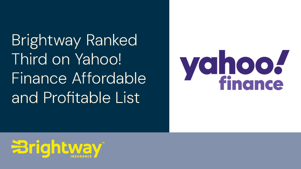 Brightway Insurance Ranks Third on Yahoo! List of Top 20 Affordable Franchises with High Profits