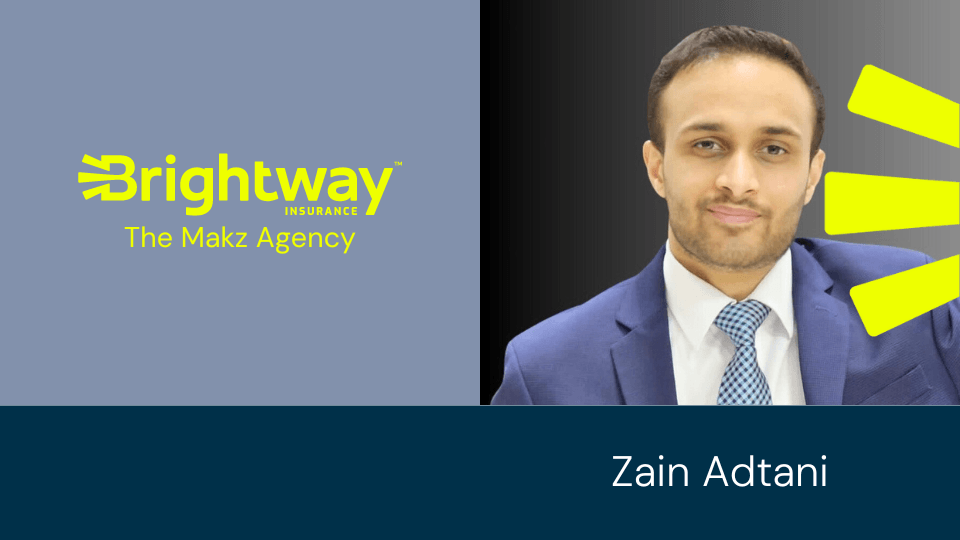 Commitment to Innovation and Community: Zain Adtani Opens Brightway Insurance Agency in Bedford 