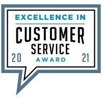 Excellence in Customer Service Award 2021